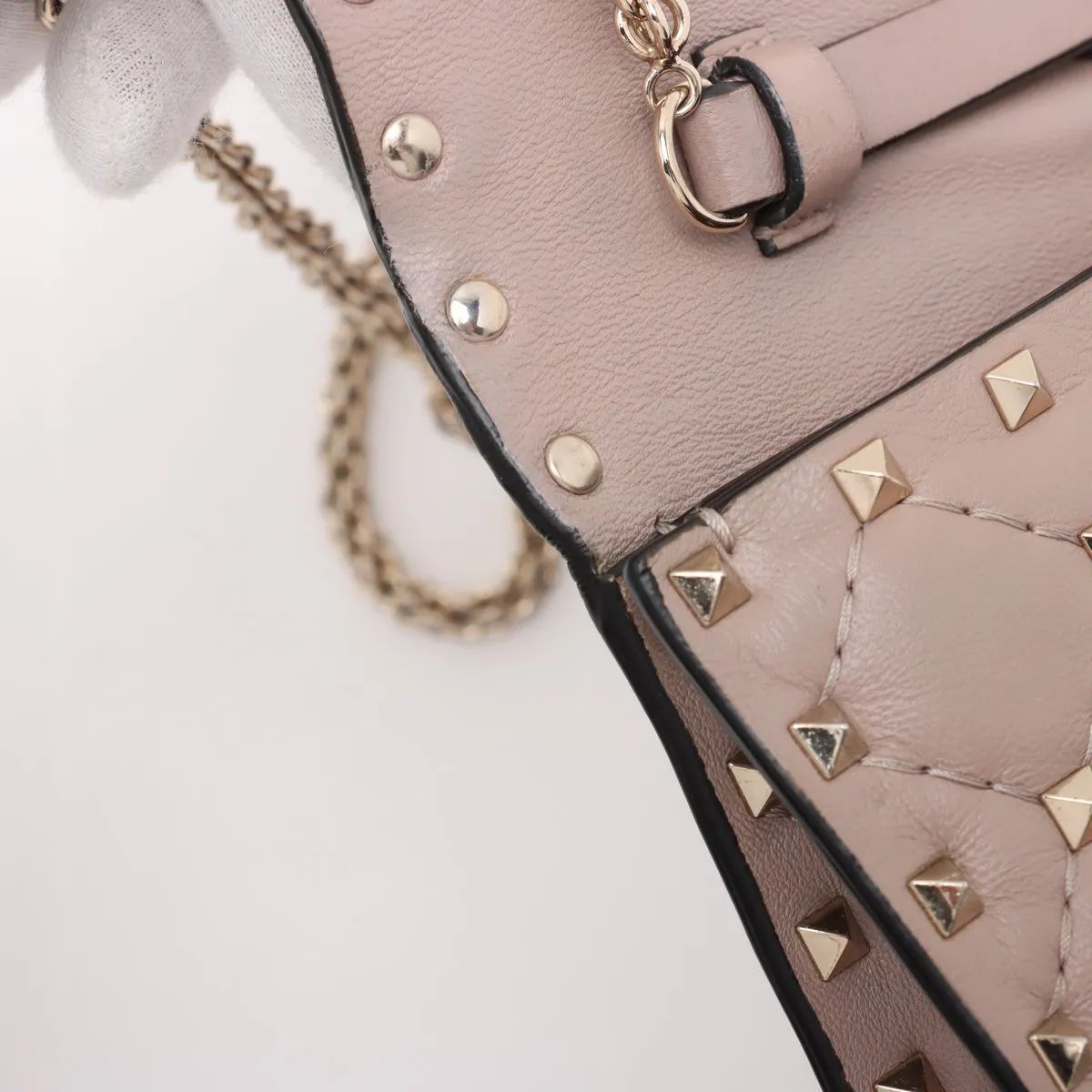 Valentino Garavani Rockstud Chain Shoulder Bag