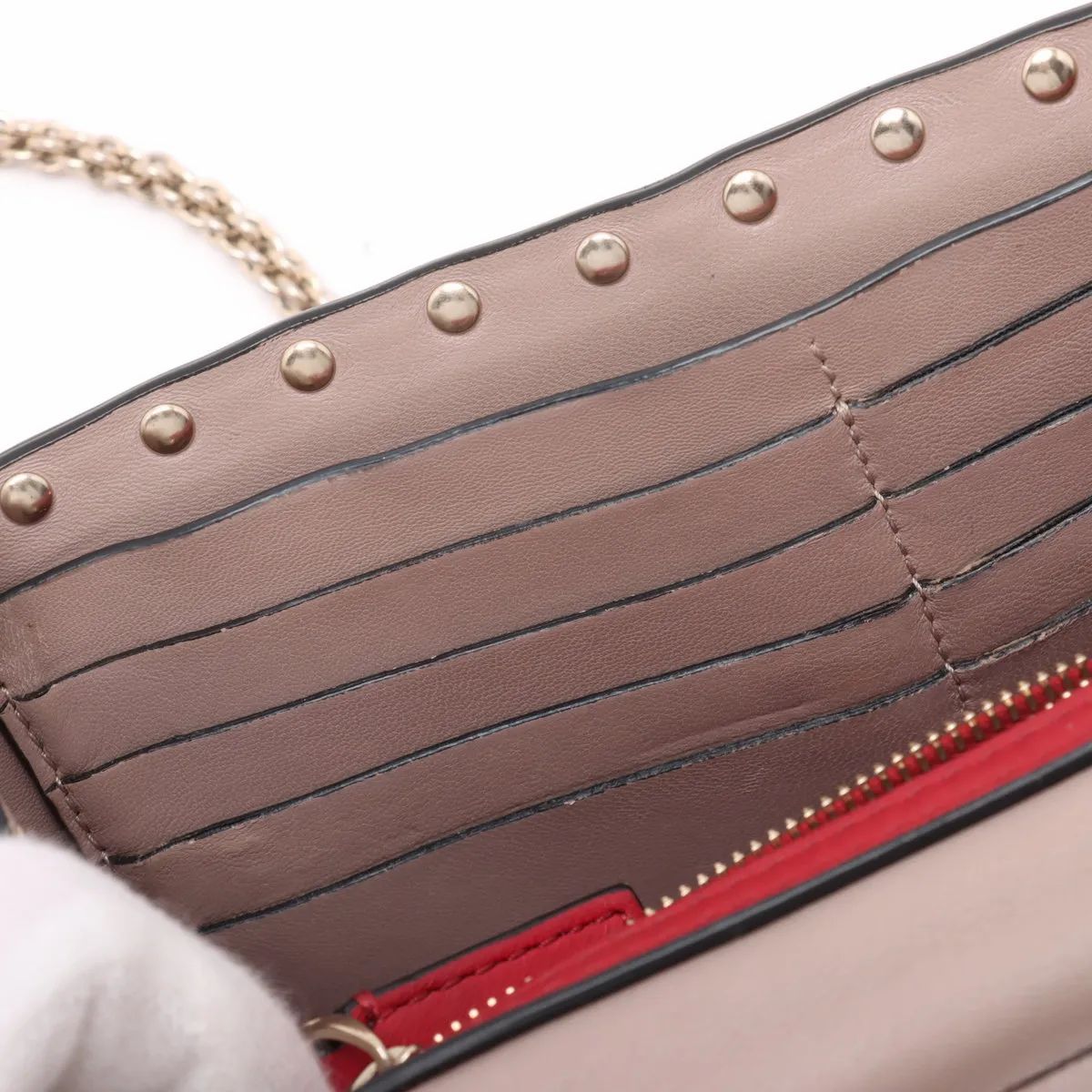 Valentino Garavani Rockstud Chain Shoulder Bag