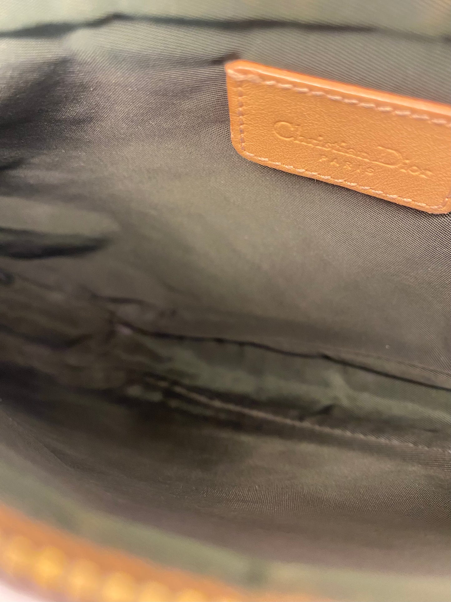 Christian Dior Saddle Pochette